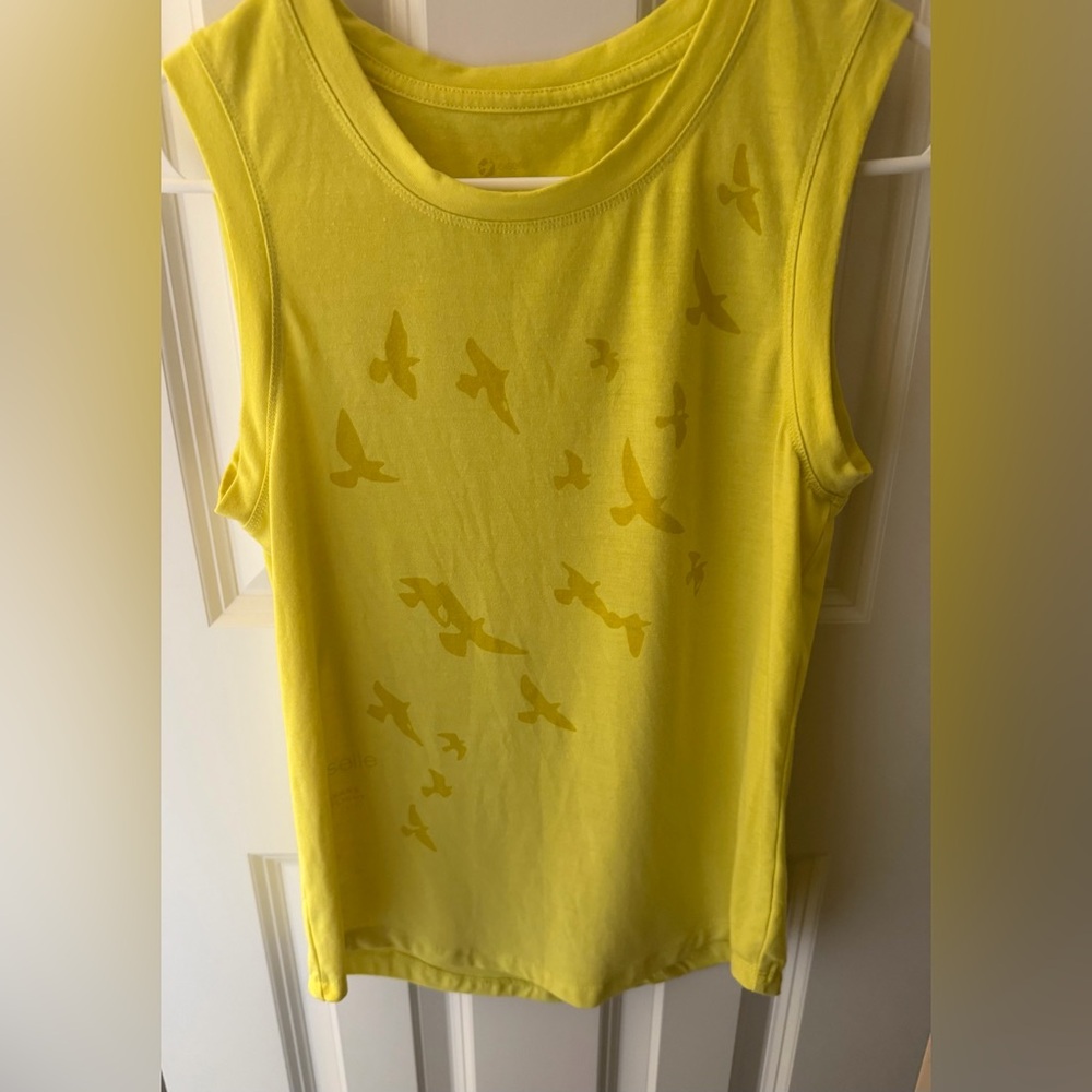 Oiselle Bright Yellow Tee